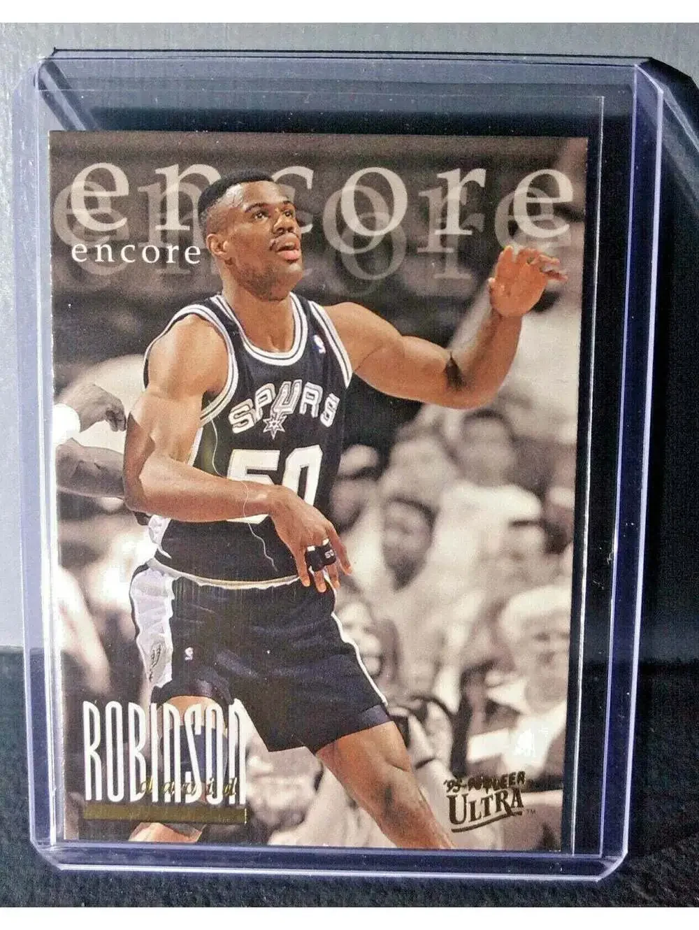 1995-96 David Robinson #335 Ultra Encore Basketball Card